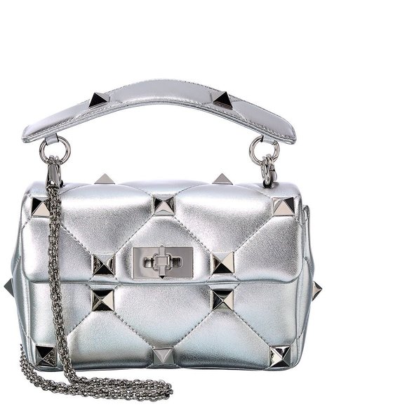 Valentino Bags Valentino Roman Stud Medium Leather Shoulder